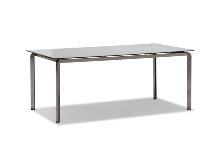 Metal garden dining furniture dining table (T112GC)