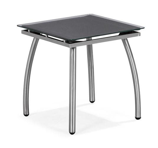 Metal garden furniture end table (T067BJ)