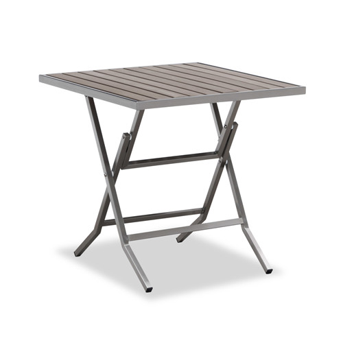 Folding table with wood top(T118M)