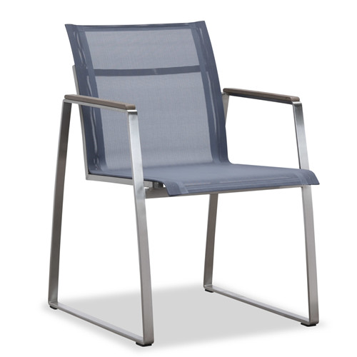 Outdoor dining chair with armrest (Y303BF)