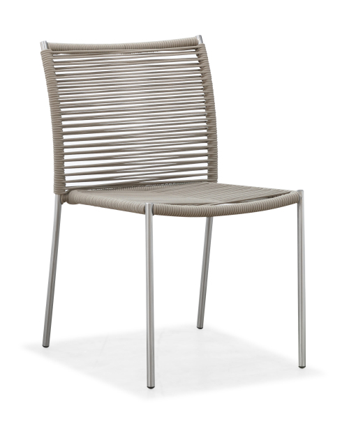 Outdoor modern dining chair armless(Y071S)