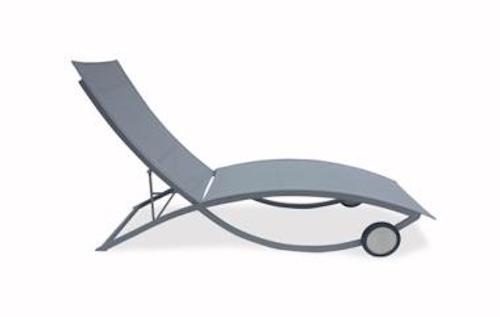 Hot sale nice design beach sun lounger (C110AB)